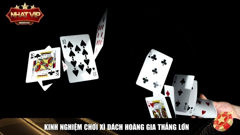 Kinh nghiệm chơi Xì Dách Hoàng Gia thắng lớn